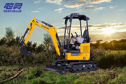 LIUGONG mini hydraulic excavator 9017FZTS 